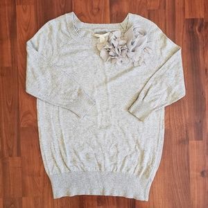 3/$25 LC Lauren Conrad flower detail sweater